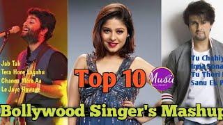 Top 10 Bollywood songs || Sonu Nigam songs ||Arijit Singh mashup || Sunidhi Chauhan || Mashup 2024