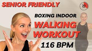 ‍️ Senior-Friendly Boxing Walk – 20-Minute Low-Impact Workout! ‍️