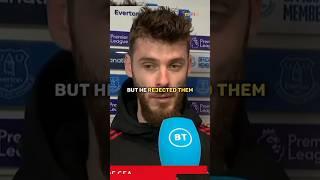 what happened to David de gea 