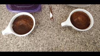 Cupping the double Colombian roasts! (more commentary in description)