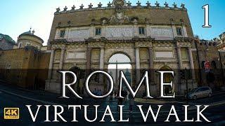 Rome Walking Tour - Part 1: Piazza del Popolo to Spanish Steps