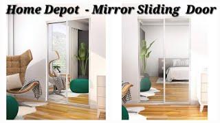 Home Depot - Mirror Sliding Closet Door - How To Assemble and Install