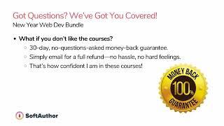 What if you don’t like the courses? 30 Day Money Back Guarantee