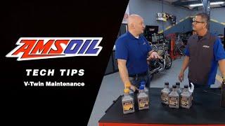 V-Twin Motorcycle Oil Change