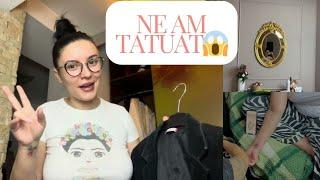 Daily Vlog | Ne am tatuat | Incepe curatenia pentru Craciun | Geanta mea de zi | Andreea Ciobanu