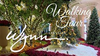 Wynn Plaza Shops & Casino | LAS VEGAS Christmas 2024 Walking Tour