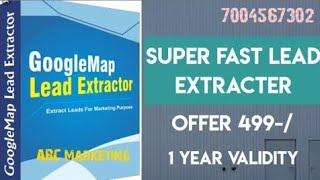 Instant Google Map Data Scraper | Google Map Extractor by ABC Marketing