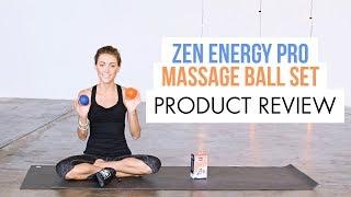 Review of the Zen Energy Pro Massage Ball Set from Epitomie Fitness