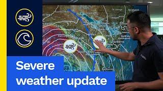 Severe Weather Update 25 May 2025: Widespread damaging winds and coastal hazards for south-east Aus