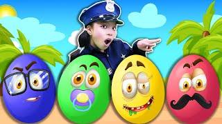 Tickle Policegirl Surprise Eggs | Viva 4Kids - Kids Songs