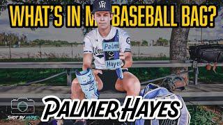 What's In My Baseball Bag? With Palmer Hayes Class Of 2026 Middle Infielder