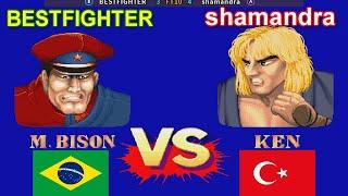 Street Fighter II': Champion Edition - BESTFIGHTER vs shamandra FT10