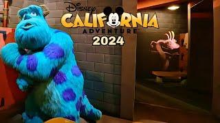 Disney Pixar Monsters Inc Ride 2024 - California Adventure - 4K POV