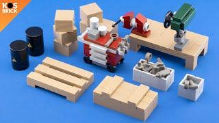 Lego Workshop Garage Tools (Tutorial)