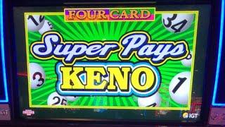 LIVE STREAM HANDPAY!!! 8 CARD KENO!! #kenonation #jackpot #handpay #casino #slot