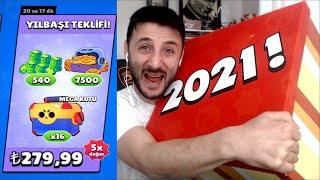 Yılbaşı Teklifi ve Brawl Stars 2021 YILBAŞI KUTUSU AÇILIMI