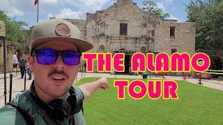 THE ALAMO TOUR IN SAN ANTONIO, TEXAS!!!!!