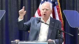 Tim Walz Delivers Keynote Address at South Carolina Democratic Party Convention