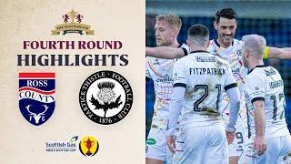 Ross County 0-3 Partick Thistle | Scottish Gas Men's Scottish Cup Fourth Round Highlights