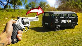 Atirei com uma 357 MAGNUM na KOMBI