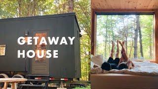 Getaway House Vlog: road trip to Catskills, New York | tiny cabin | our thoughts