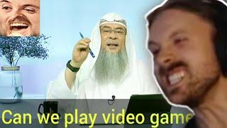 Forsen Reacts - Can we play video games? - Assim al hakeem