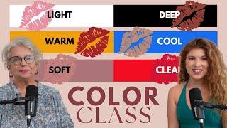 Perfect Lipstick Shades for Your Color Palette | Color Analysis Warm, Cool, Soft & Clear Explained