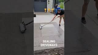  SEALING DRIVEWAYS 