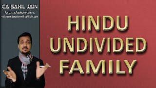 What is Hindu Undivided Family? | Explained With Practical Examples