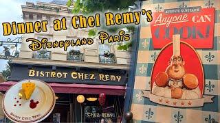 Dinner at Chef Remy's - Disneyland Paris - Walt Disney Studios Park - Bistrot Chez Remy Tour & Food