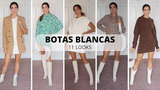 11 LOOKS CON BOTAS BLANCAS - Marilyn's Closet