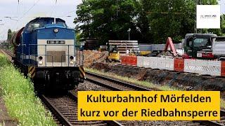 Kulturbahnhof Mörfelden kurz vor der Riedbahnsperre   |   Alex E