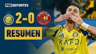 DOBLETE DE CR7 Y VICTORIA DE AL-NASSR  | Al-Nassr 2-0 Damac | HIGHLIGHTS | #SPLenFOX