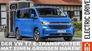 2024 VW T7 e-Caravelle Elektro 9-Sitzer mit 210 kW und einem großen Haken | Electric Drive News