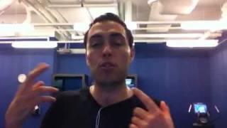 Jairek Robbins, Advice I shared with a friend about to go on National Television!