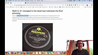 Using Discogs to Identify First Pressings of Vinyl Records