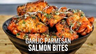 Once You Try Garlic Parmesan Salmon Bites, You'll Be Hooked