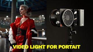 VIDEO lighting for portrait (ZHIYUN Molus X100)