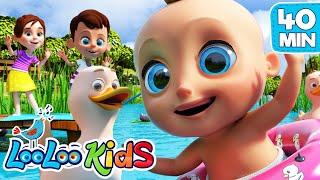 Johny Johny and Happy Little Duck - and more BEST Songs for KIDS | LooLoo KIDS