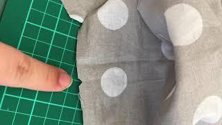 Cricut Dust Cover Pattern - how to sew