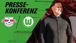 RE-LIVE | Pressekonferenz vor RB Leipzig - VfL Wolfsburg | DFB-Pokal - Viertelfinale