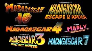 All Madagascar Trailer Logos (2005-2057) - REDESIGN CONCEPTS (4K)