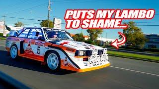 *9000RPM & 700HP* My Audi Quattro Group B RALLY CAR! + My F100 Trophy Truck!