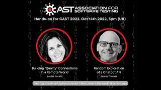 Hands-on for CAST 2022 - Louise Perold and James Thomas