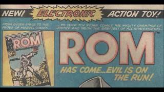 COMIC MAN PRODUCTIONS: ROM PARKER BROTHERS SPACEKNIGHT TOY ROBOT COMIC BOOK AD MARVEL 1980