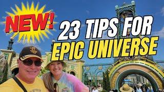 23 Tips for Epic Universe ~ Plan the Perfect Trip ~ How To Go Like A Pro!