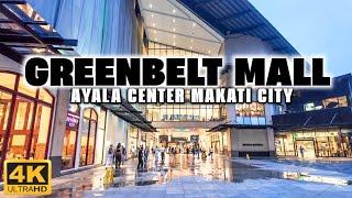 [4K] Exploring Greenbelt Mall: Makati's Iconic Shopping Destination!