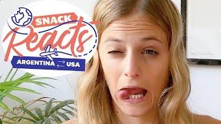 An Argentinian Reviews American Snacks & Her Reactions Are Hysterical | Snack Reacts | Tastemade