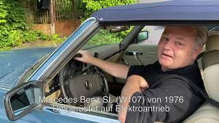 Mercedes 280 SL (R 107) von 1976 | Elektroumbau