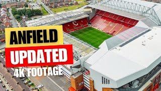 Anfield 4K Aerial Drone Footage - Updated 2024 | Liverpool FC